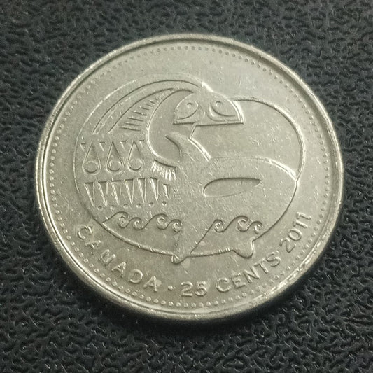 25 Cents 2011 (Orca : Canada's Legendary Nature) - Canada