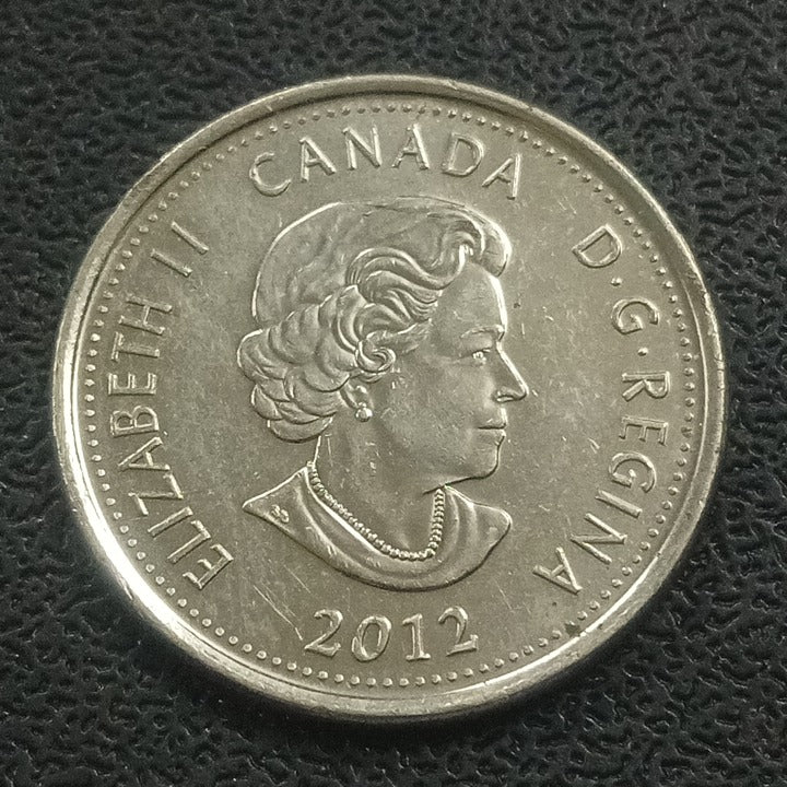 25 Cents 2012 ( Sir Isaac Brock Colored: The War of 1812) - Canada