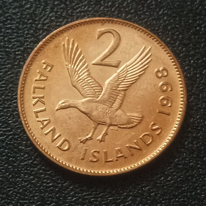 2 Pence 1998 UNC - Falkland Islands