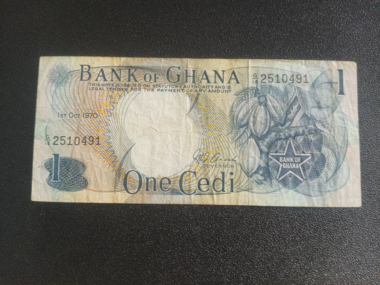 1 Cedi 1970 - Ghana (Ref : 071009N)