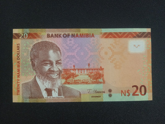 20 Namibian Dollars 2022 UNC - Namibia