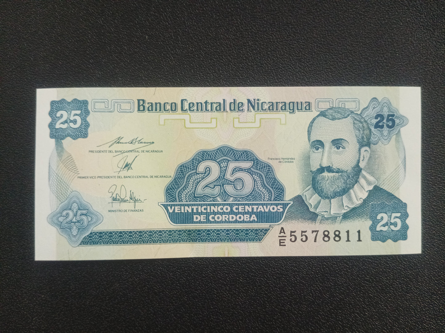 25 Centavos 1991 UNC - Nicaragua