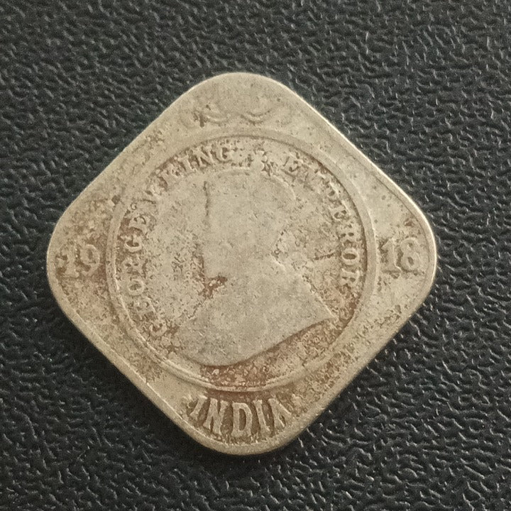 2 Anna 1918 Calcutta (Ref : 171001)