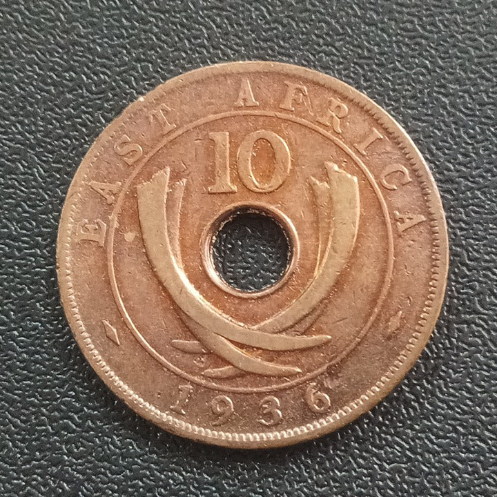 10 Cents 1936 George V - East Africa (Ref : 101012