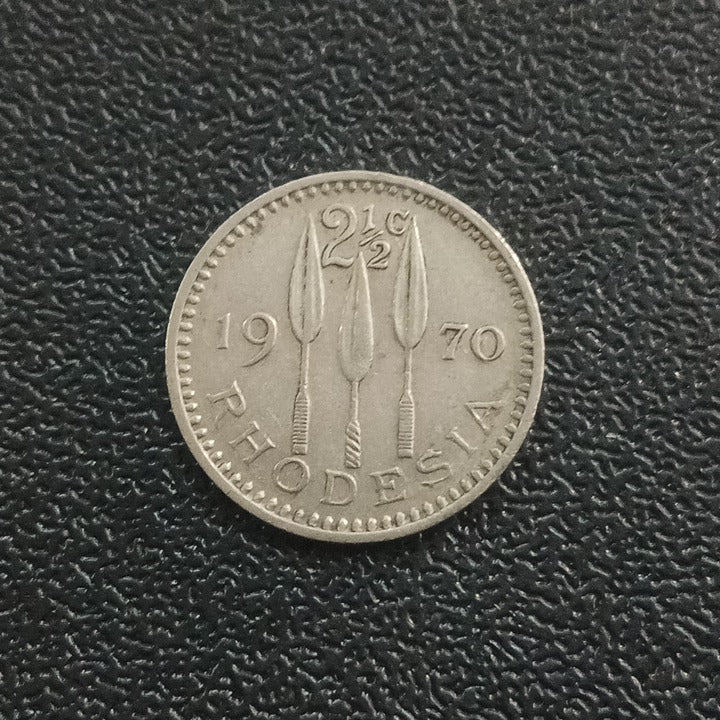 2.1/2 Cent 1970 - Rhodesia (Ref : 101006)