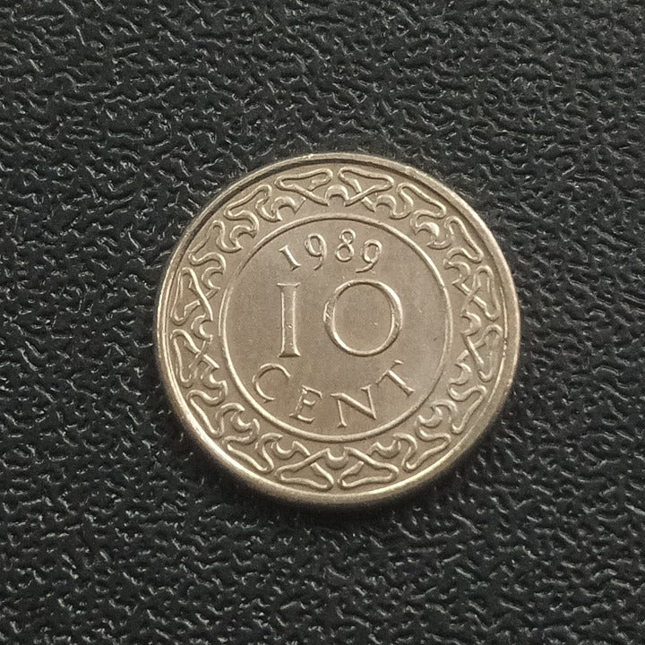 10 Cents  1989 UNC - Suriname