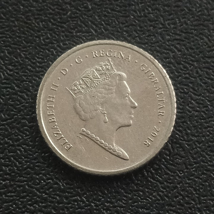 5 Pence 2018 (New Calpe House) - Gibraltar