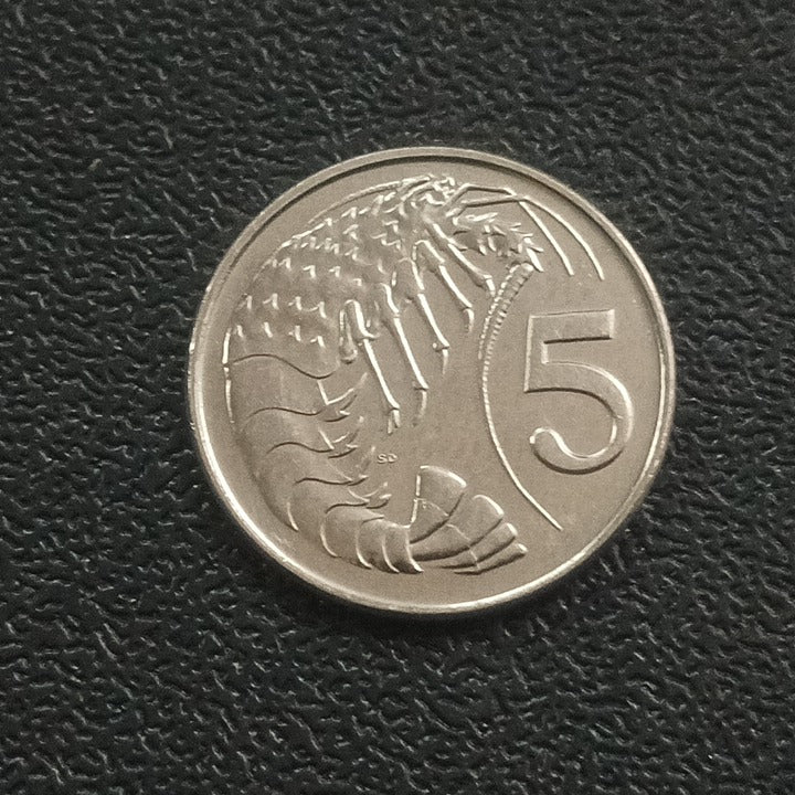 5 Cents 1992 UNC - Cayman Islands