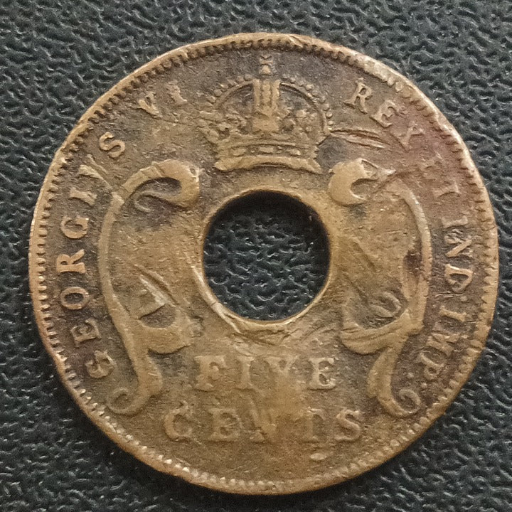 5 Cents 1942 - East Africa (Ref : 281015)