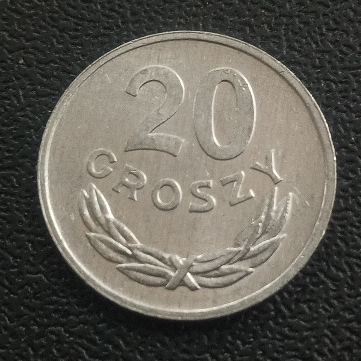 20 Groszy 1981 UNC - Poland