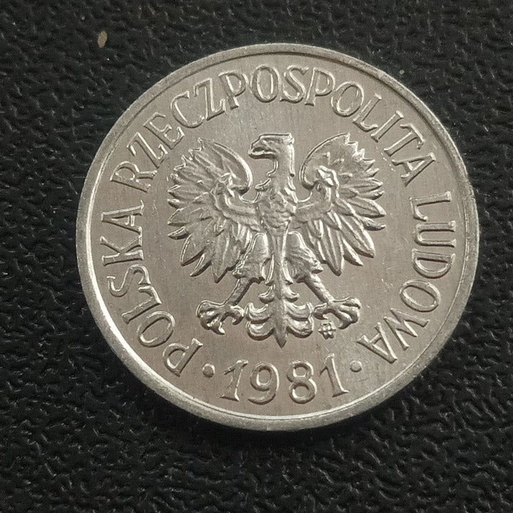 20 Groszy 1981 UNC - Poland