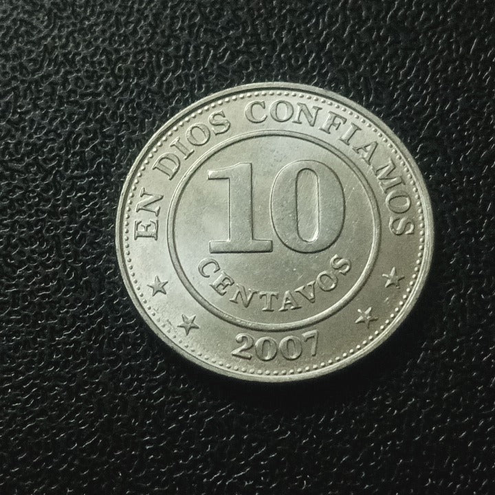 10 Centavos 2007 UNC - Nicaragua