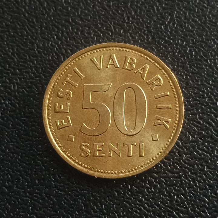 50 Senti 2007 UNC - Estonia