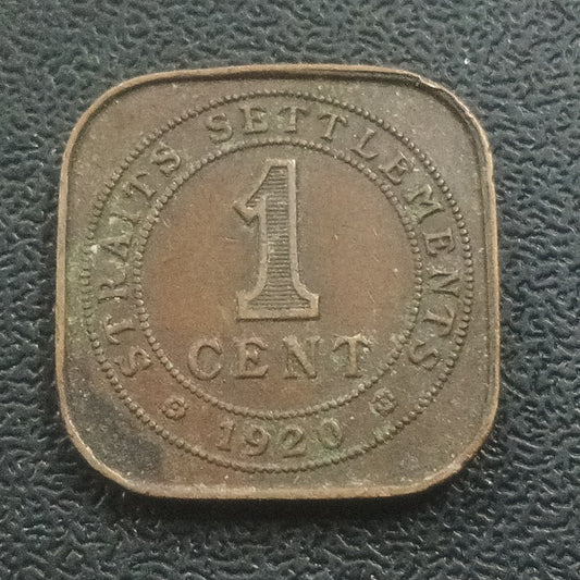 1 Cent 1920 - Straits Settlements (Ref : 071119)