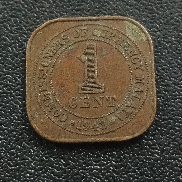 1 Cent 1943 - Malaya (Ref : 081110)