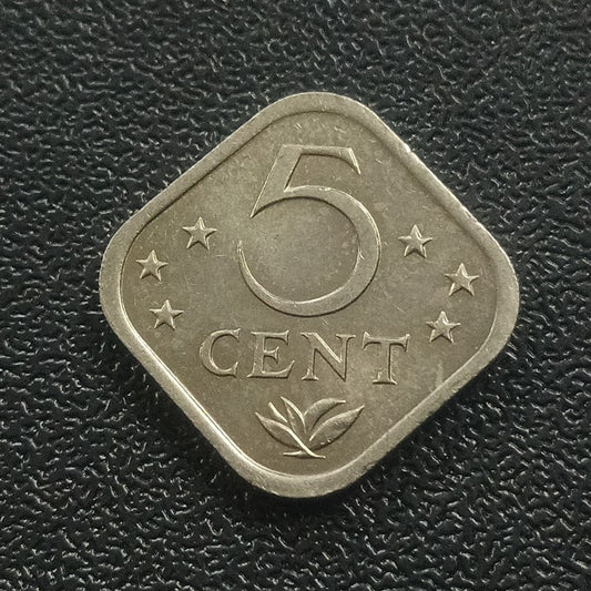 5 Cents 1981 UNC - Netherlands Antilles