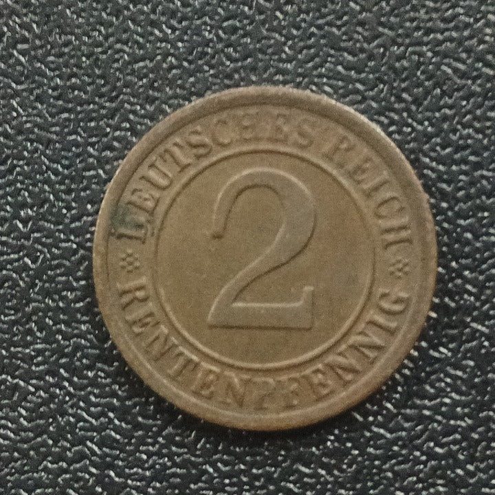 2 Rentenpfennig  - Germany