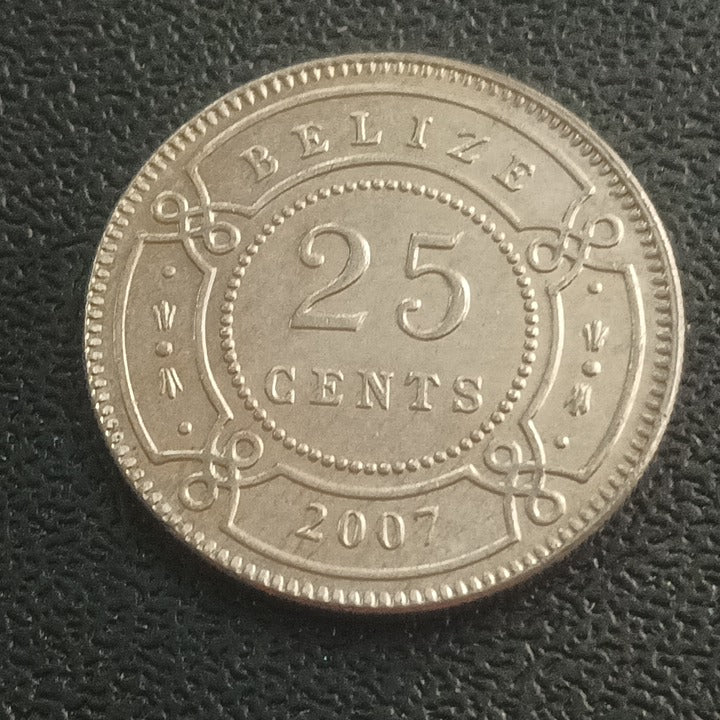 25 Cents 2007 - Belize