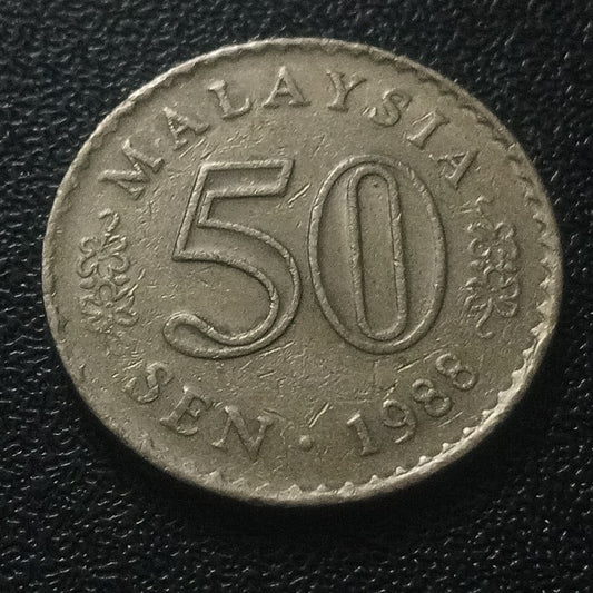 50 Sen 1988 - Malaysia