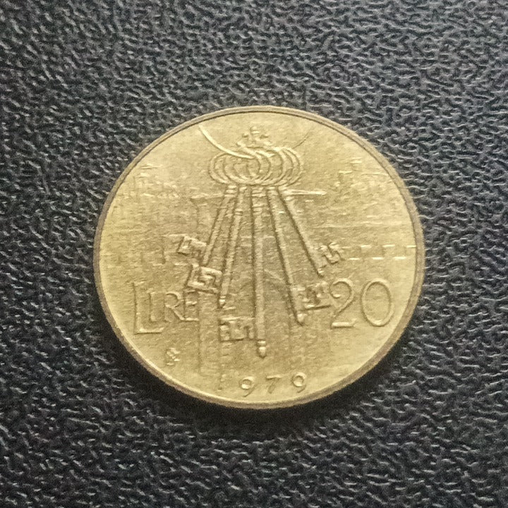 20 Lire 1979 (The keys to Town) - San Marino