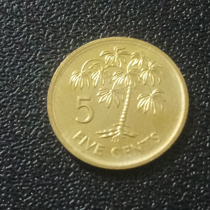 5 Cents 2007 UNC - Seychelles