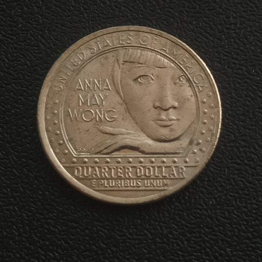 1/4 Dollar (Anna May Wong) - U.S.A - American Women Quarter Program