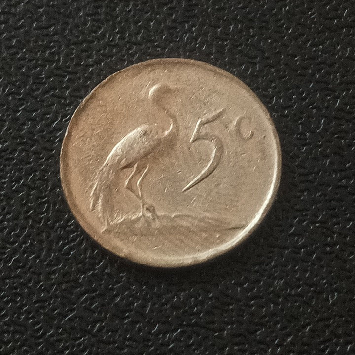 5 Cents (1970 - 1989) - South Africa