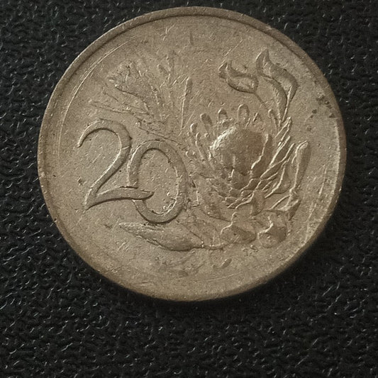 20 Cents 1965 - South Africa