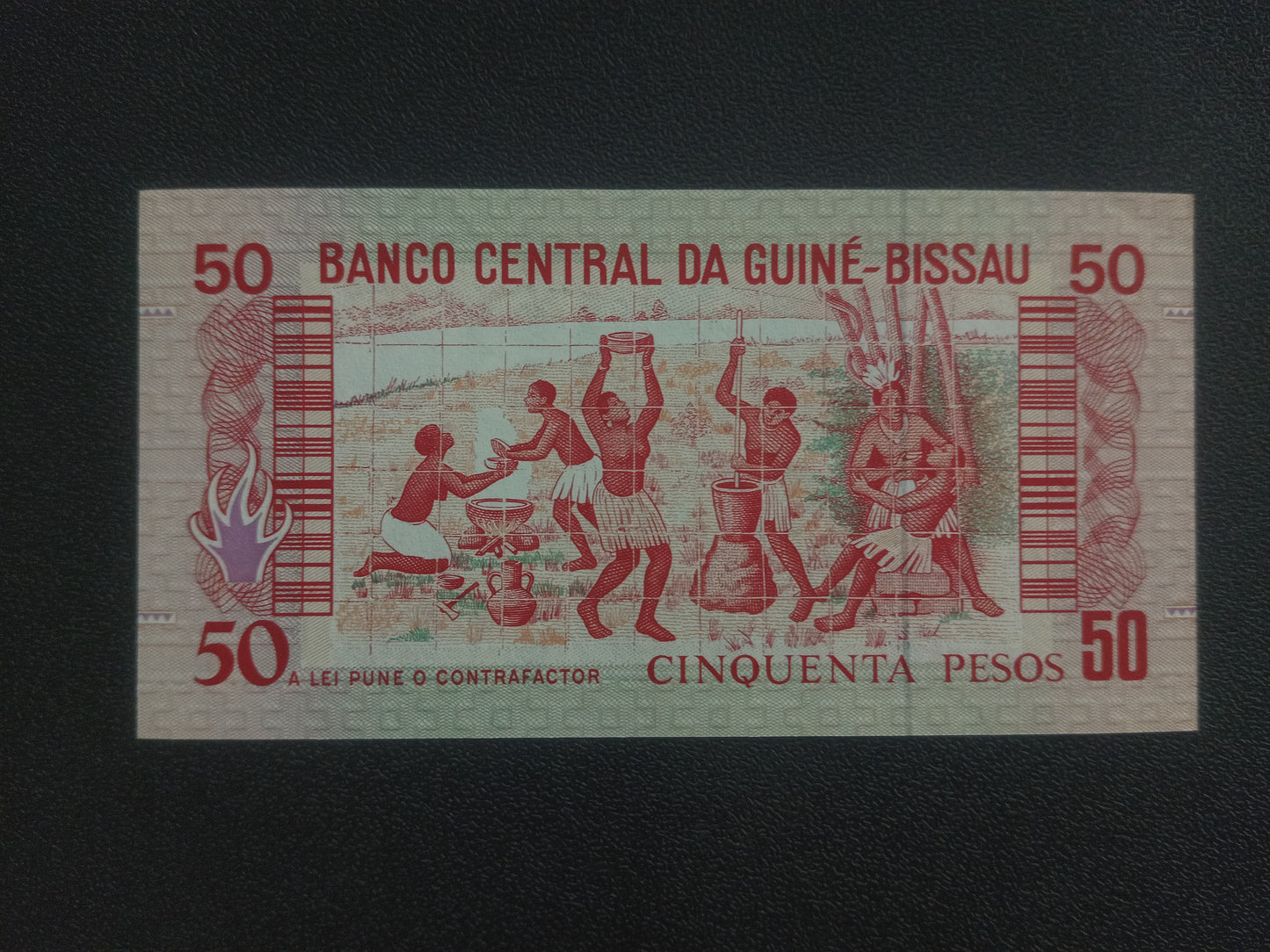 50 Pesos 1990 UNC - Guinea Bissau