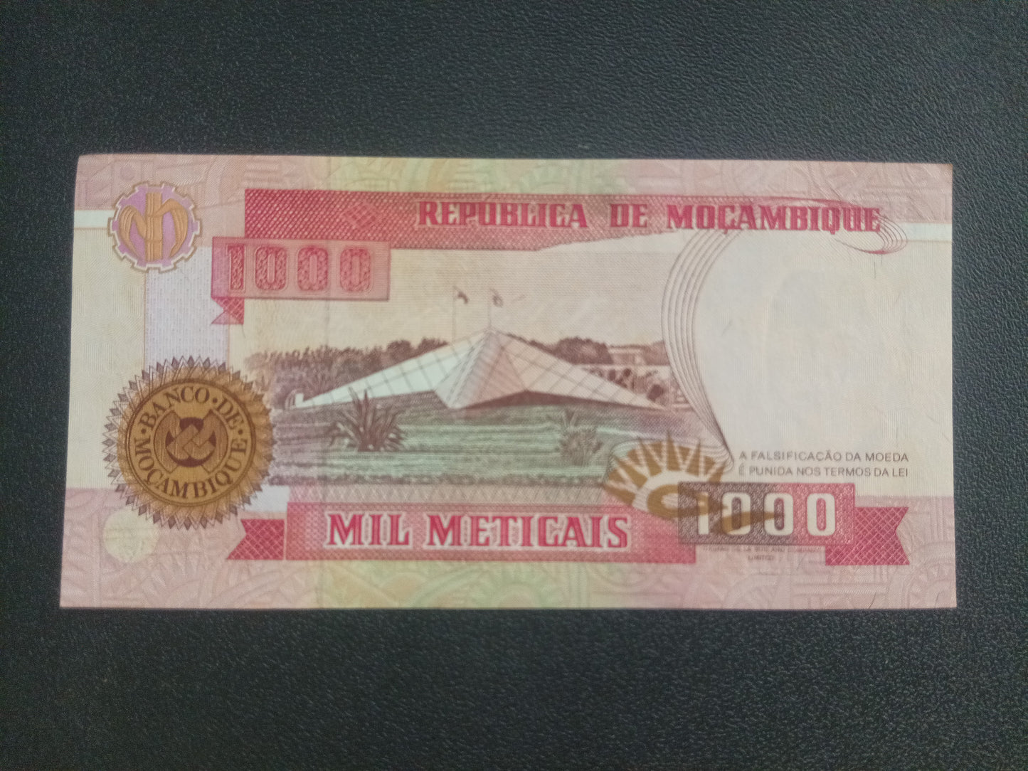 1000 Meticals 1991 UNC - Mozambique