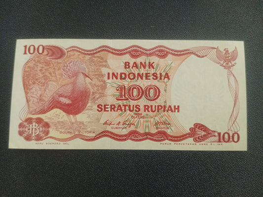 100 Rupiah 1984 UNC - Indonesia