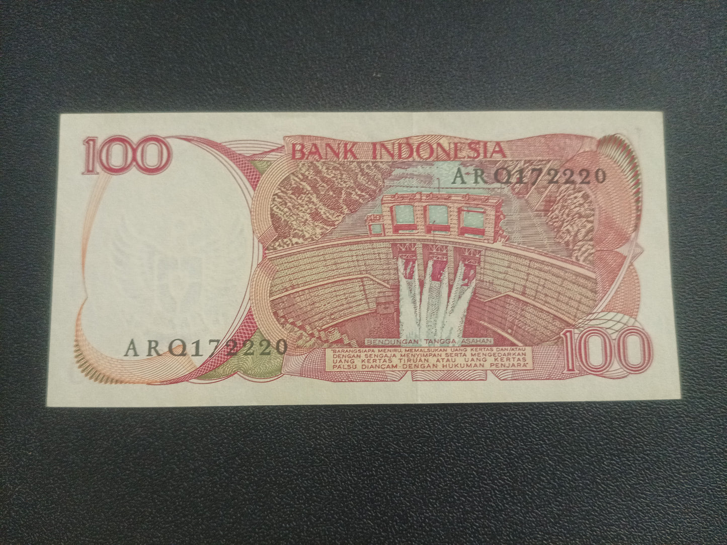 100 Rupiah 1984 UNC - Indonesia