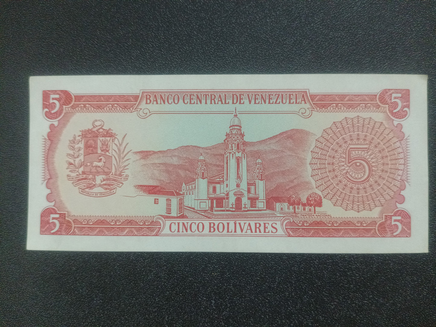 5 Bolivares 1989 UNC - Venezuela