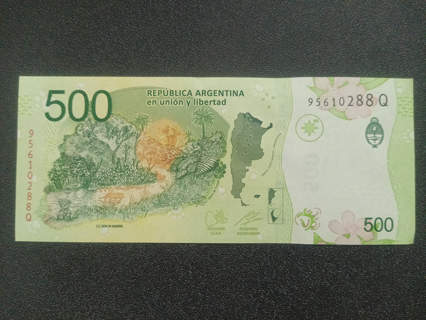 500 Pesos (2016-2022) UNC - Argentina