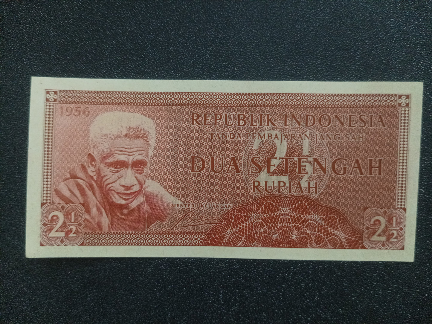 2.1/2 Rupiah 1956 UNC - Indonesia