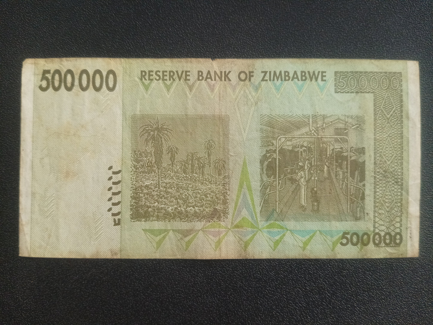 500 000 Dollars 2003 - Zimbabwe (Ref : 251103N)