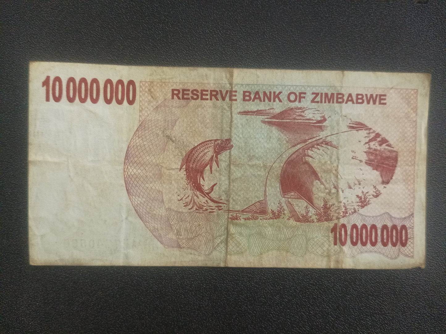 10 000 000 Dollars (10 million) Bearer Cheque - Zimbabwe (Ref : 251115N)