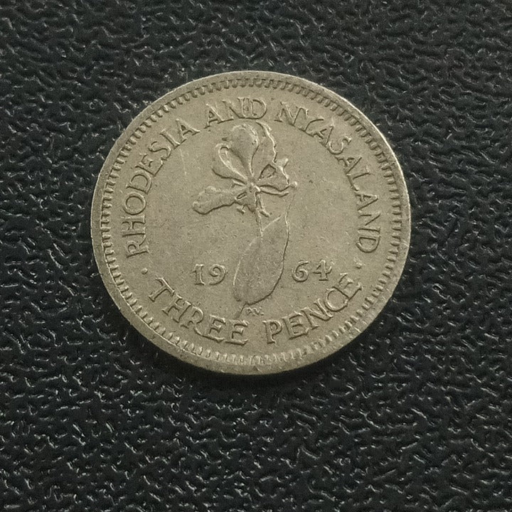 3 Pence 1964 - Rhodesia & Nyasaland (Ref : 251107)