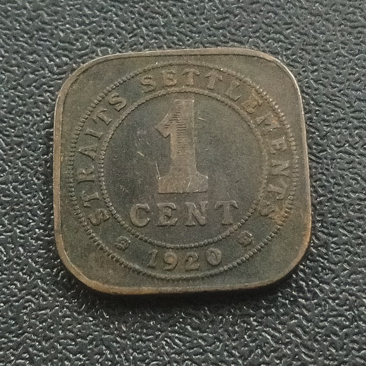 1 Cent 1920 - Straits Settlements (Ref : 251103)