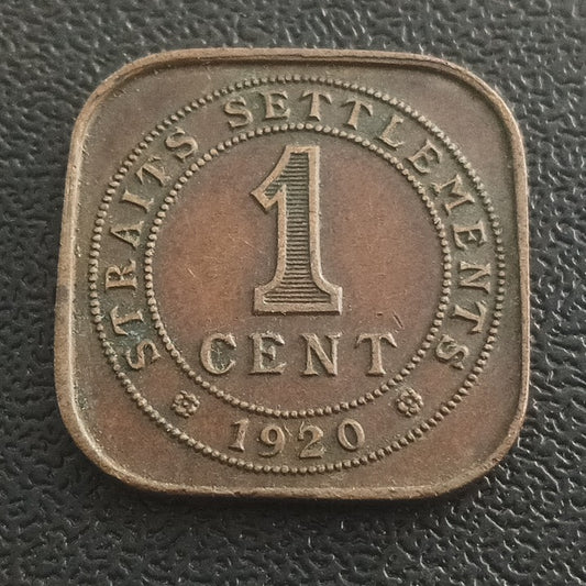 1 Cent 1920 - Straits Settlements (Ref : 281103)