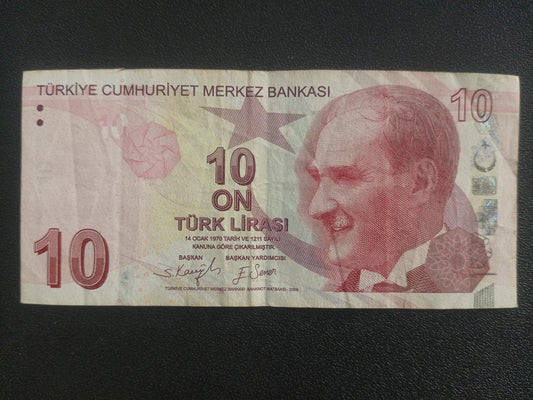 10 Lira 2009- Turkey (Ref : 011220N)