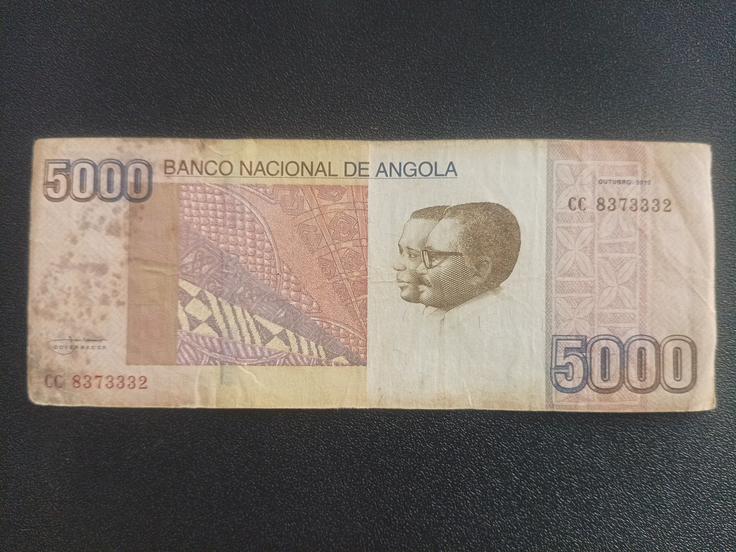 5000 Kwanza 2012 - Angola (Ref : 011218N)