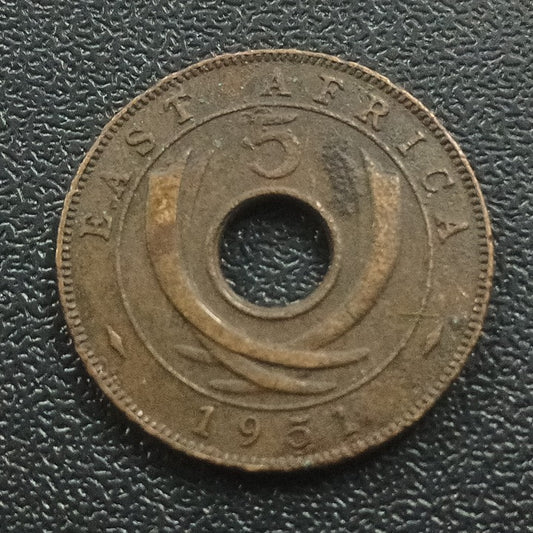 5 Cents 1931 - East Africa (Ref : 021213)