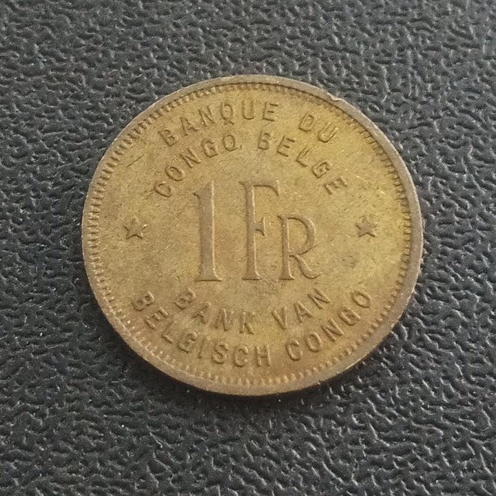 1 Franc 1949 - Belgian Congo (Ref : 031202)