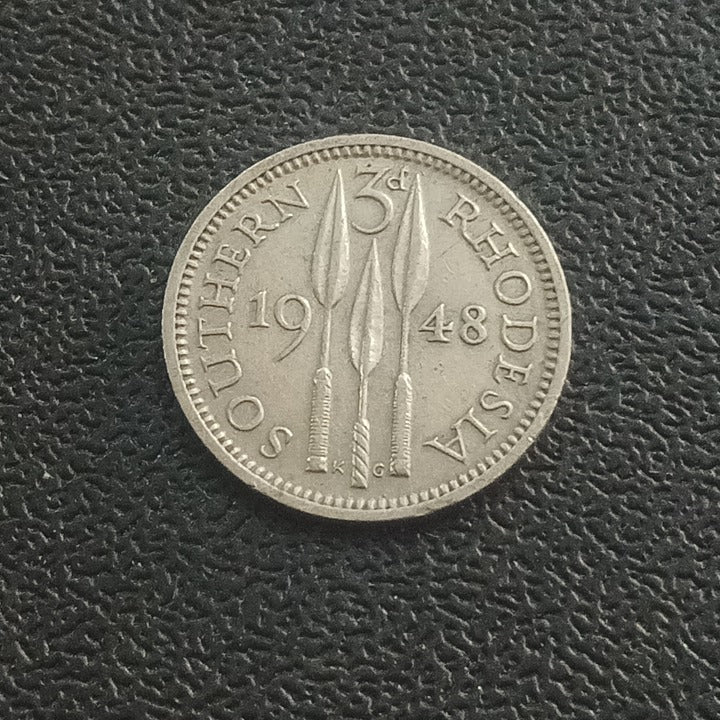 3 Pence 1948 - Rhodesia (Ref : 031201)