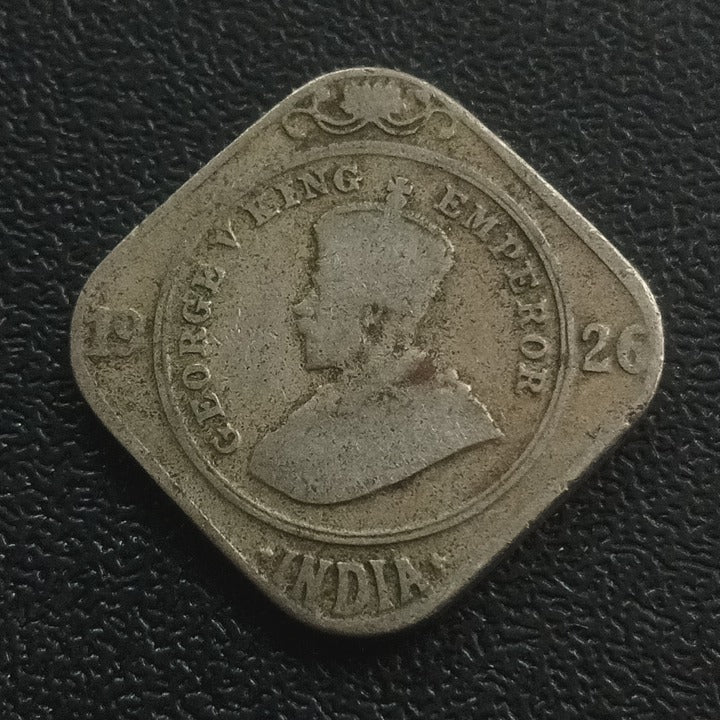 1 Anna 1926 Calcutta Rare (Ref : 061210)