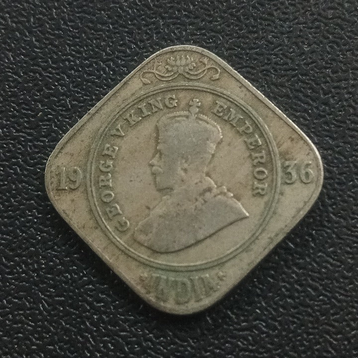 2 Anna 1936 Bombay (Ref : 061220)