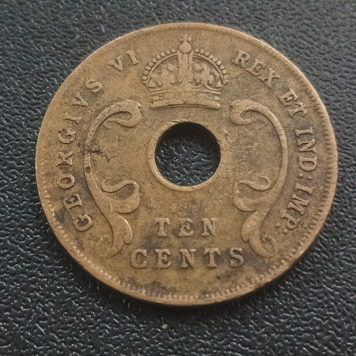 10 Cents 1943 - East Africa (Ref : 121204)