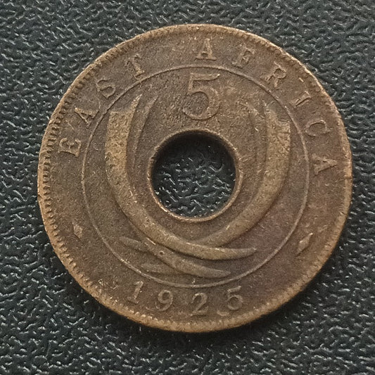 5 Cents 1925 - East Africa (Ref : 121211)