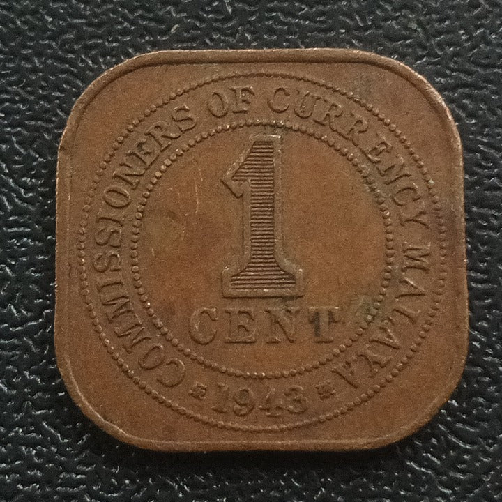 1 Cent 1943 - Malaya (Ref : 121215)